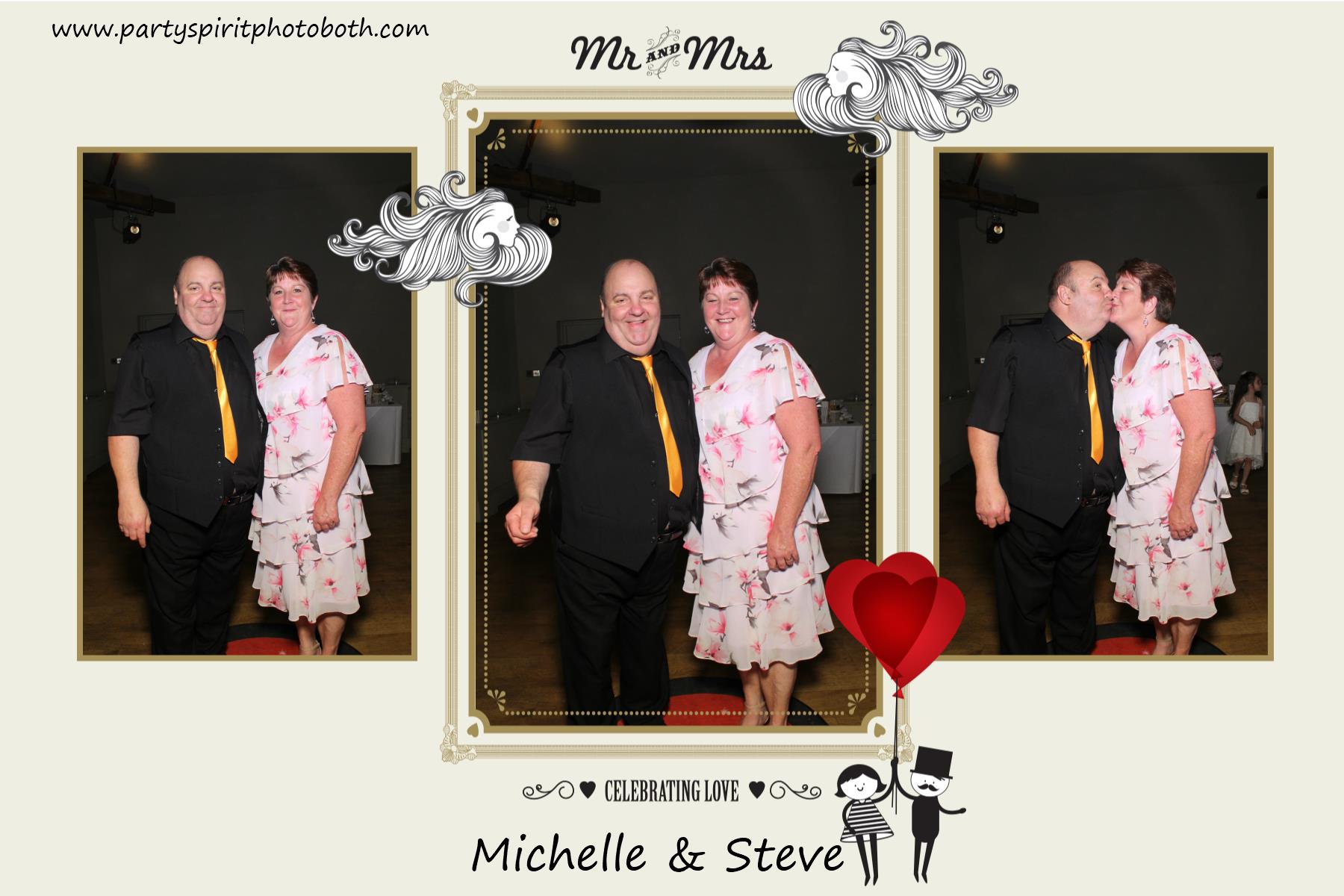 Michelle & Steve Wedding | View more photos from the event at gallery.partyspiritphotobooth.com/u/PartySpiritPhotoBooth/Michelle-Steve-Wedding